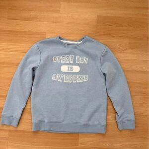 Cat & Jack Light Blue Crewneck Sweater